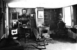 John Greenleaf Whittier's Study c.1892